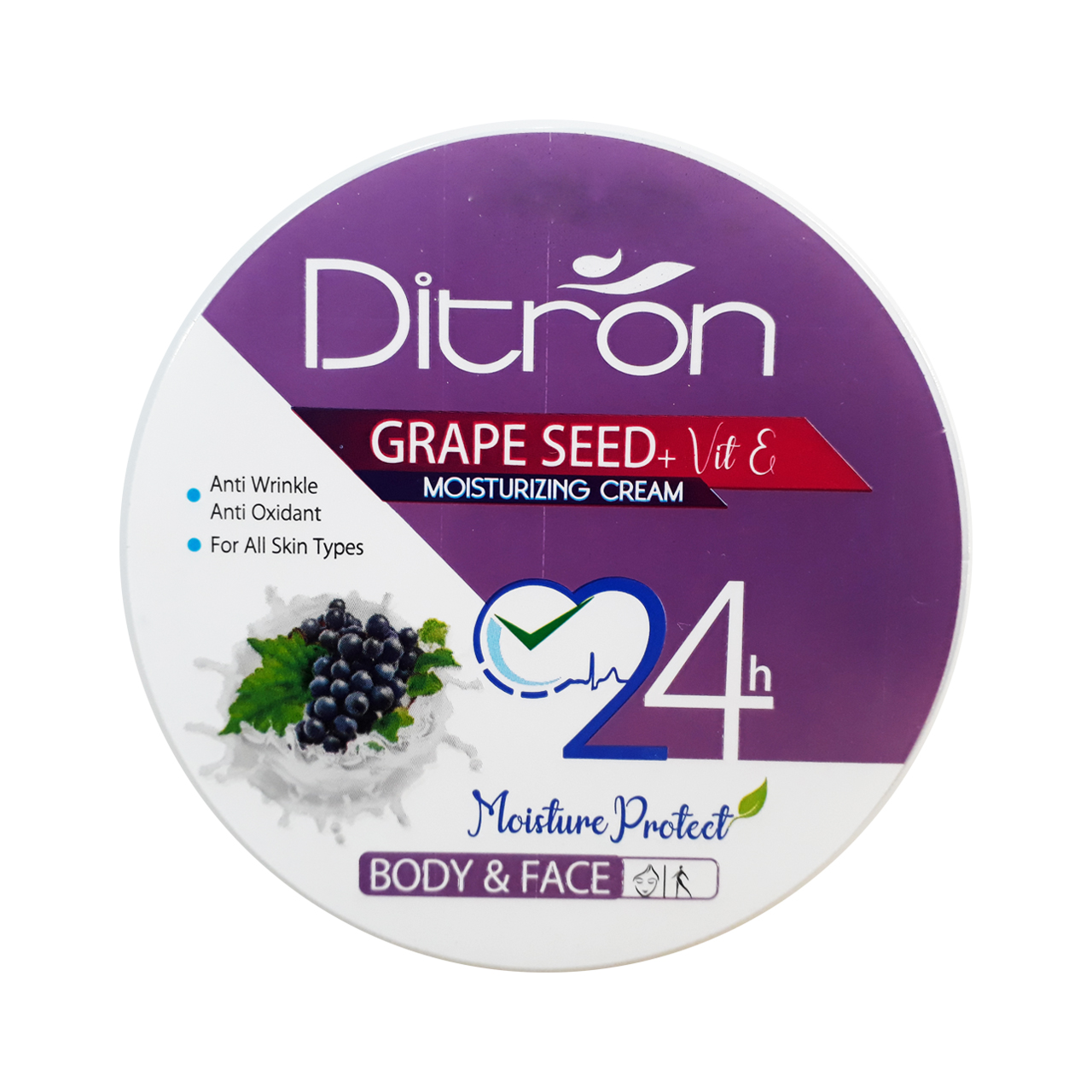 Ditron cerem  face hands _ body-ديترون کرم مرطوب کنند روغن هسته انگور