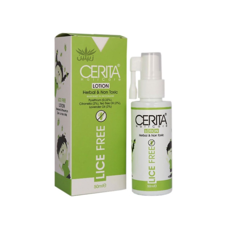 Cerita   lotion  lice  free        50ml-سريتا تونيک  رفع شپش         ميل50