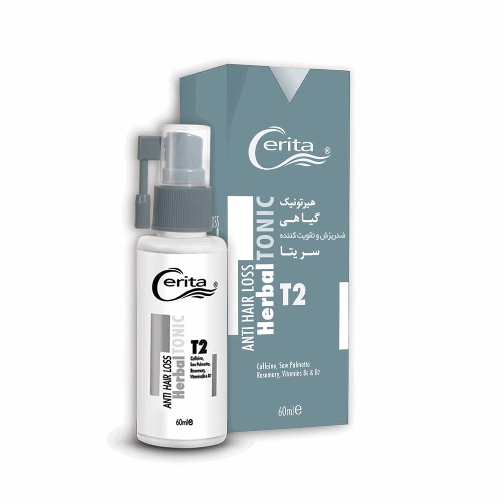 Cerita Herbal Hair Tonic T2-سريتا هيرتونيک گياهي  جديدT2