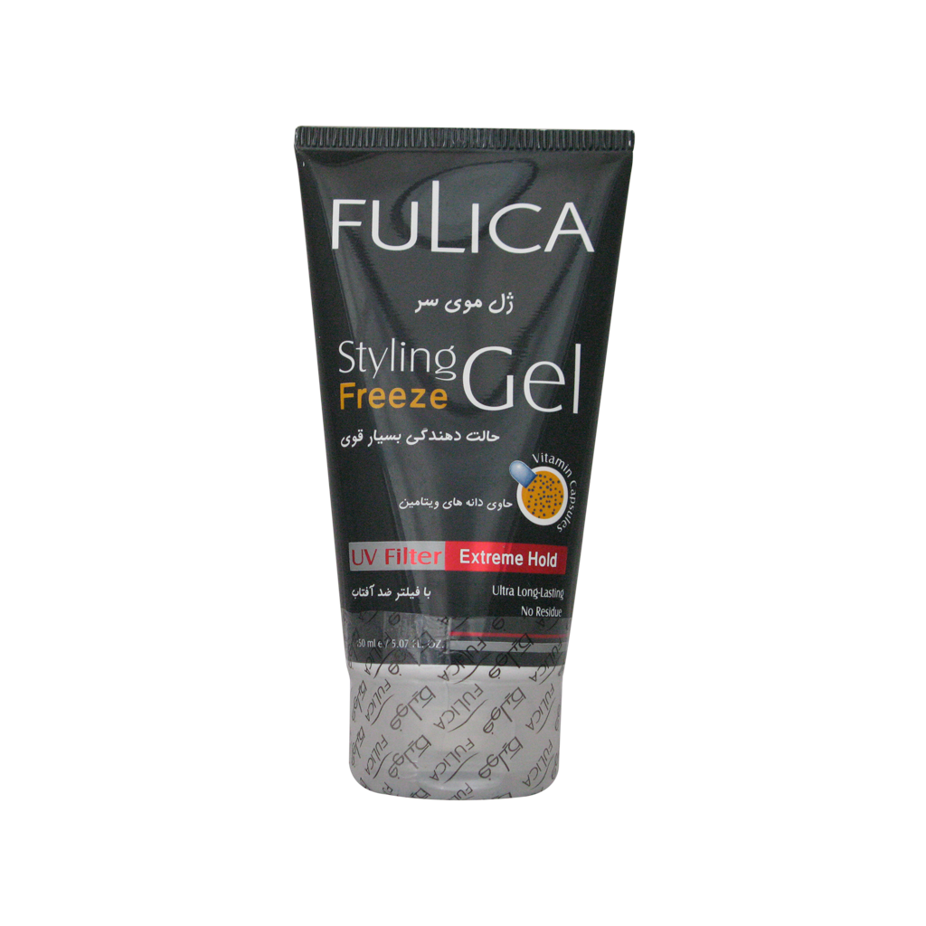 Fulica Styling Gel  FREEZE-فوليکا ژل موي سر بسيار قوي