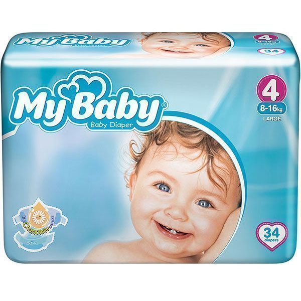 My Baby                      Size4-ماي بي بي پوشک کودک سايز4