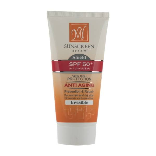 My Cream Sunscreen  Shield Anti UVA       SPF50+-ماي کرم ضدآفتاب رنگي ضدچروک           SPF50+