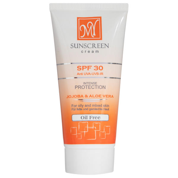 My Cream Sunscreen Oil Free Invisible   SPF30-ماي کرم ضدآفتاب فاقد چربي بدون رنگ         SPF30