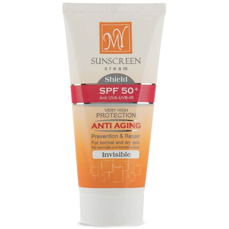 My Cream Sunscreen Shield Invisible       SPF50+-ماي کرم ضدآفتاب بدون رنگ                  SPF50+