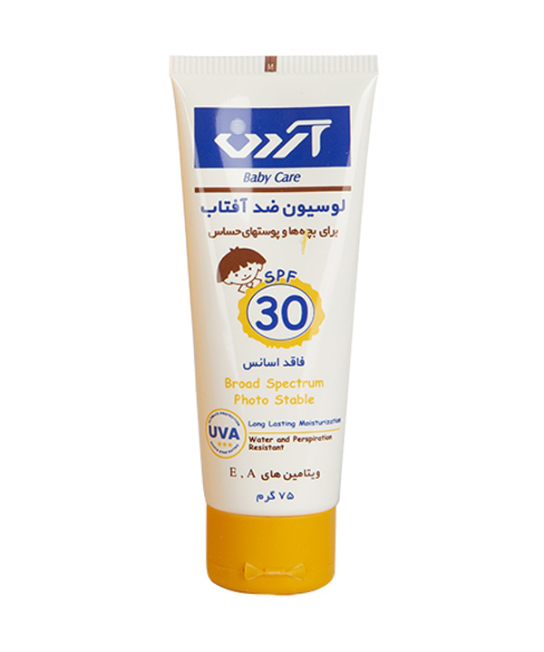 Ardene Lotion Sunscreen For Chidren        SPF30-آردن لوسيون ضد آفتاب براي بچه              SPF30