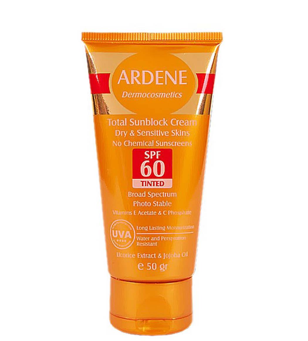 آردن کرم ضدآفتاب رنگي                      SPF60--Ardene Sunblock Cream  Tinted             SPF60