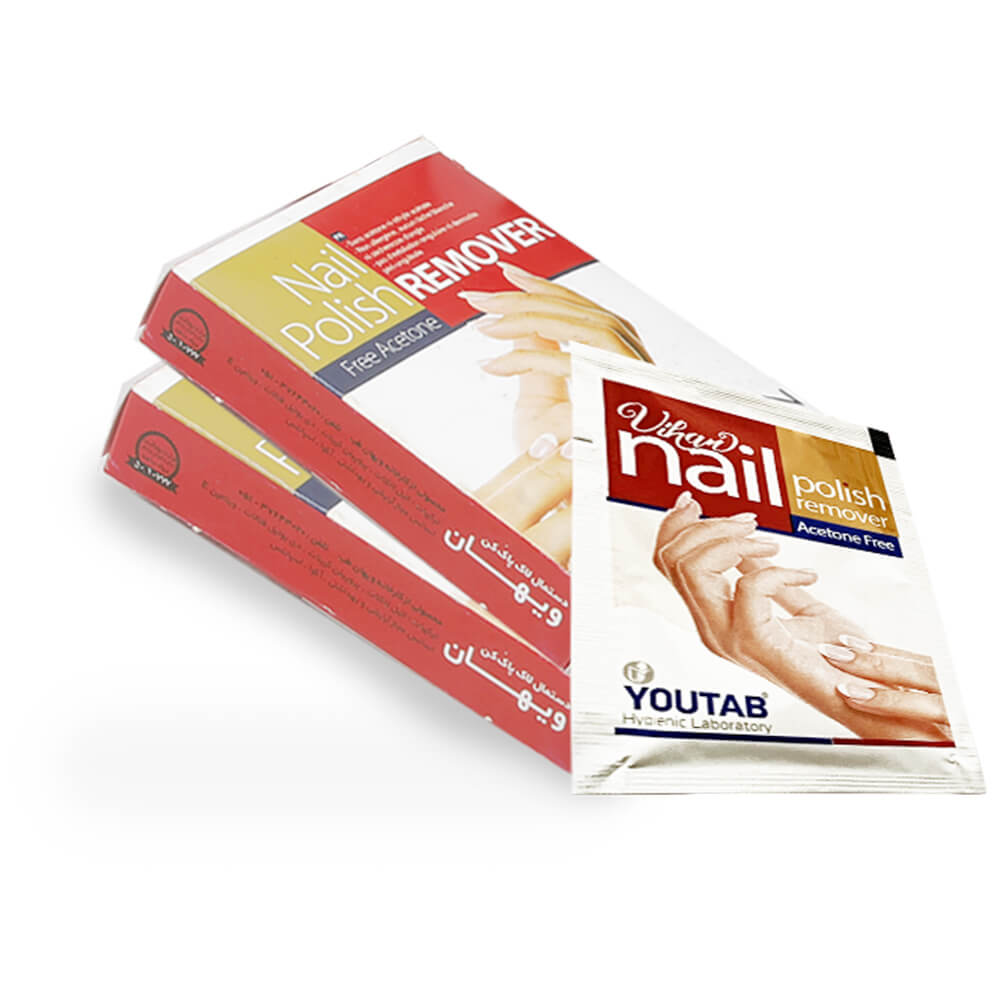 Fadak nail polish remover-فدک لاک پاک کن بدون استون