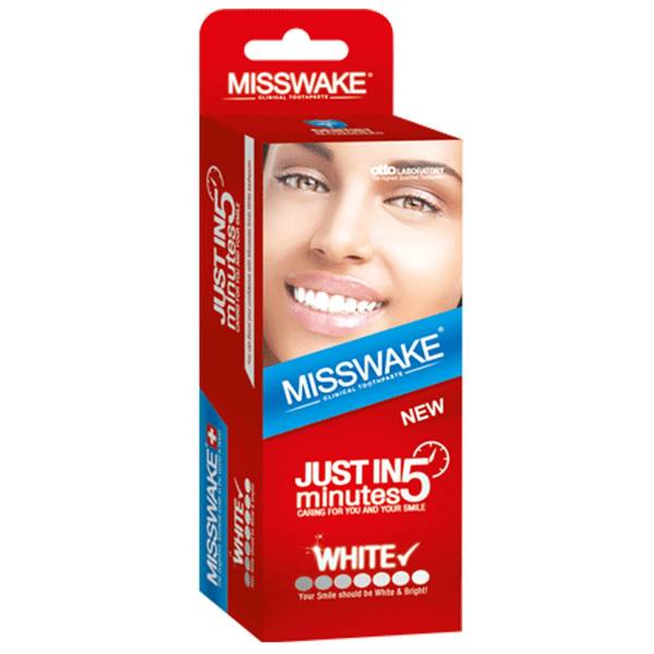 Misswake Toothpaste White                  50ml-ميسويک خمير دندان سفيد کننده               50ml