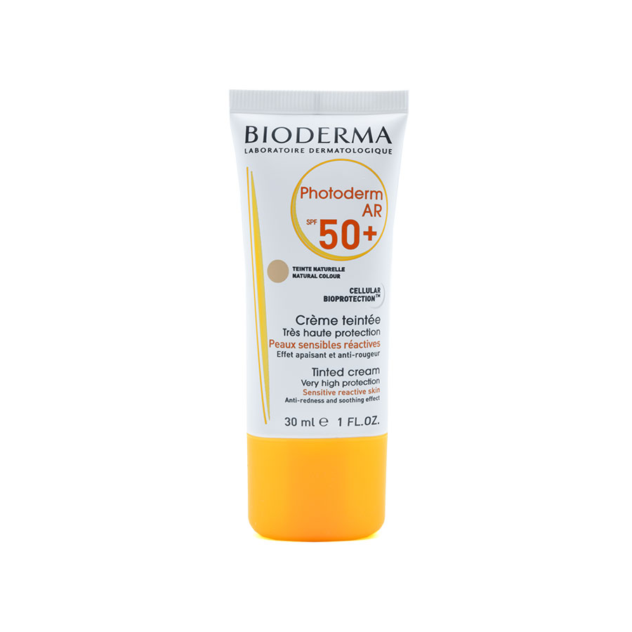 Bioderma Photoderm AR Tinted Cream        SPF50+-بايودرماکرم ضد افتاب رنگي فتودرم        SPF50+AR