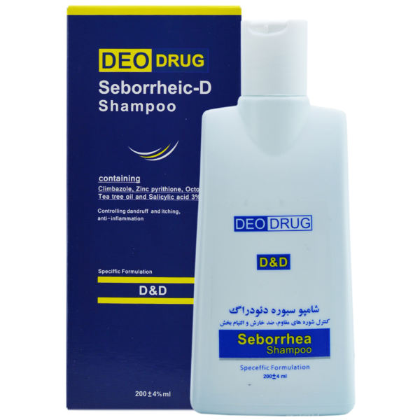 Deodrug Shampoo Seborrheic-D-دئودراگ شامپو درماتيت سبورئيک