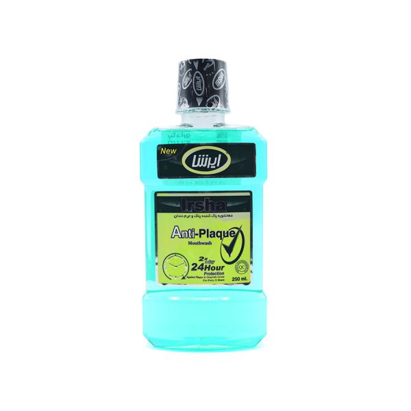 Irsha Antiplak Mouth Wash        250ml-ايرشا انتي پلاک محلول                  250ml