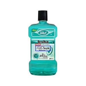 Irsha Antiseptic Mouth Wash    250ml-ايرشا آنتي سپتيک محلول بدون الکل           250ml