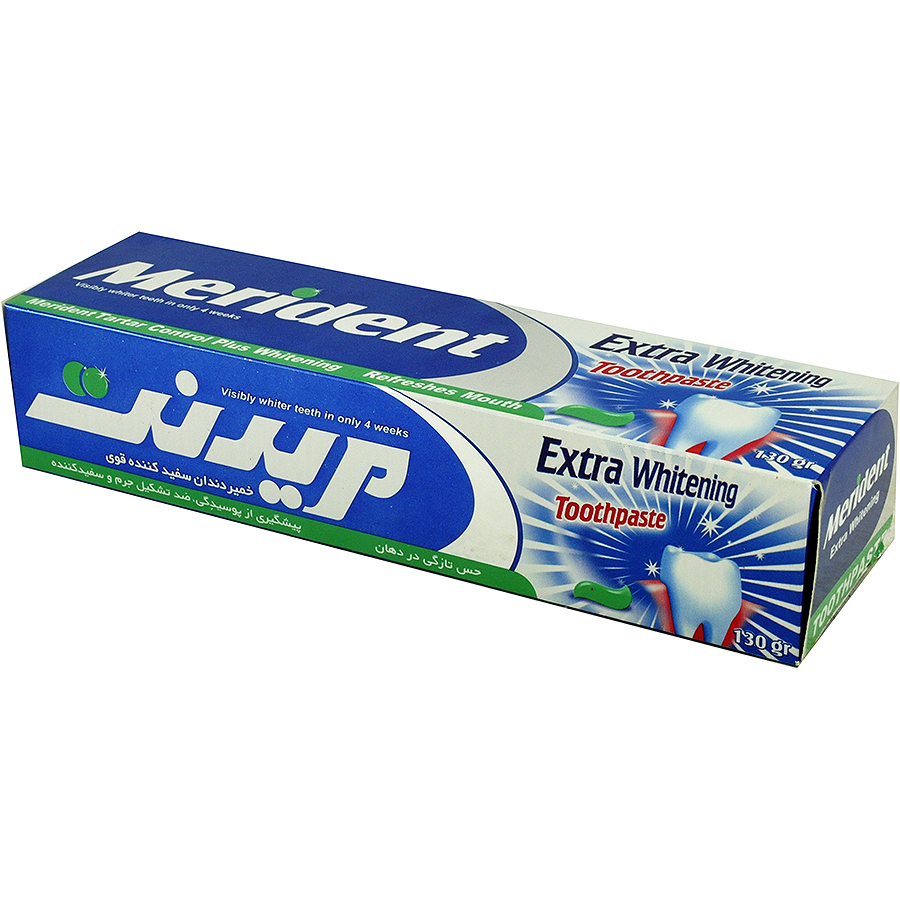 Merident 7    toothpaste  whitening      130gr-خمير دندان مريدنت سفيدکننده