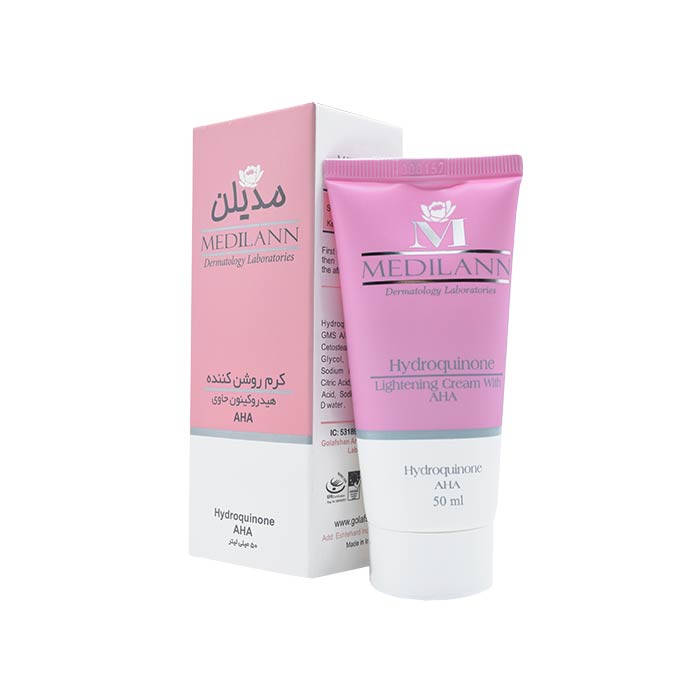 Medilann Cream Lightening With Hydroquinone-مديلن کرم روشن کننده باهيدروکينون