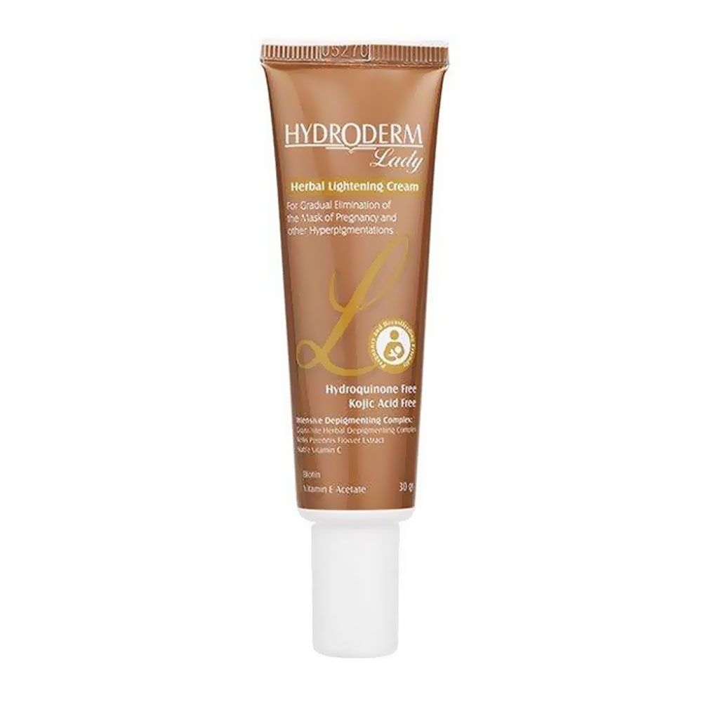 Hydroderm Cream Herbal Lightening            30g-هيدرودرم کرم روشن کننده گياهي               30ml