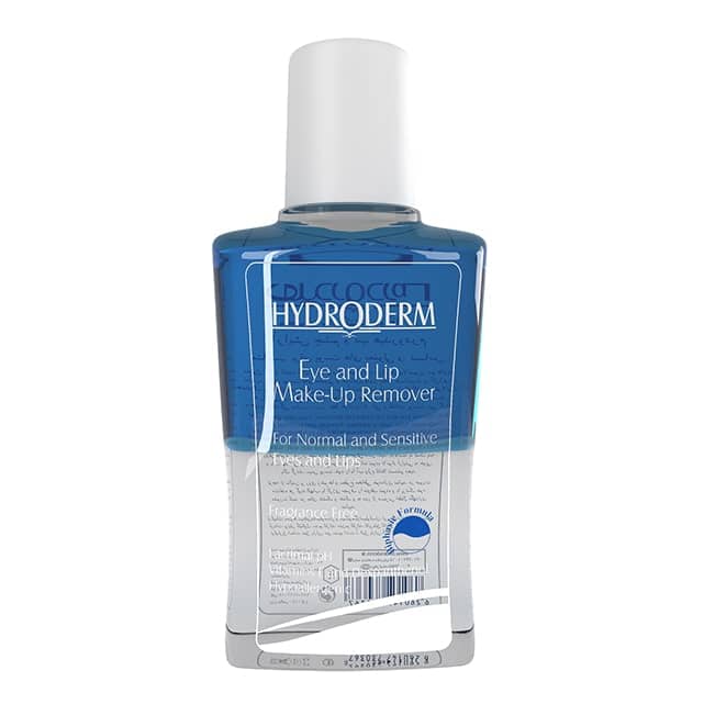 Hydroderm Eye Make-Up Remover-هيدرودرم محلول پاک کننده آرايش چشم ولب