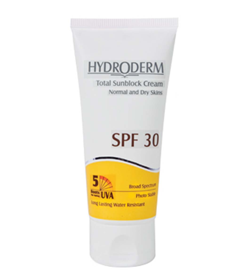 Hydroderm Sunblock Cream                   SPF30-هيدرودرم ضدآفتاب                           SPF30