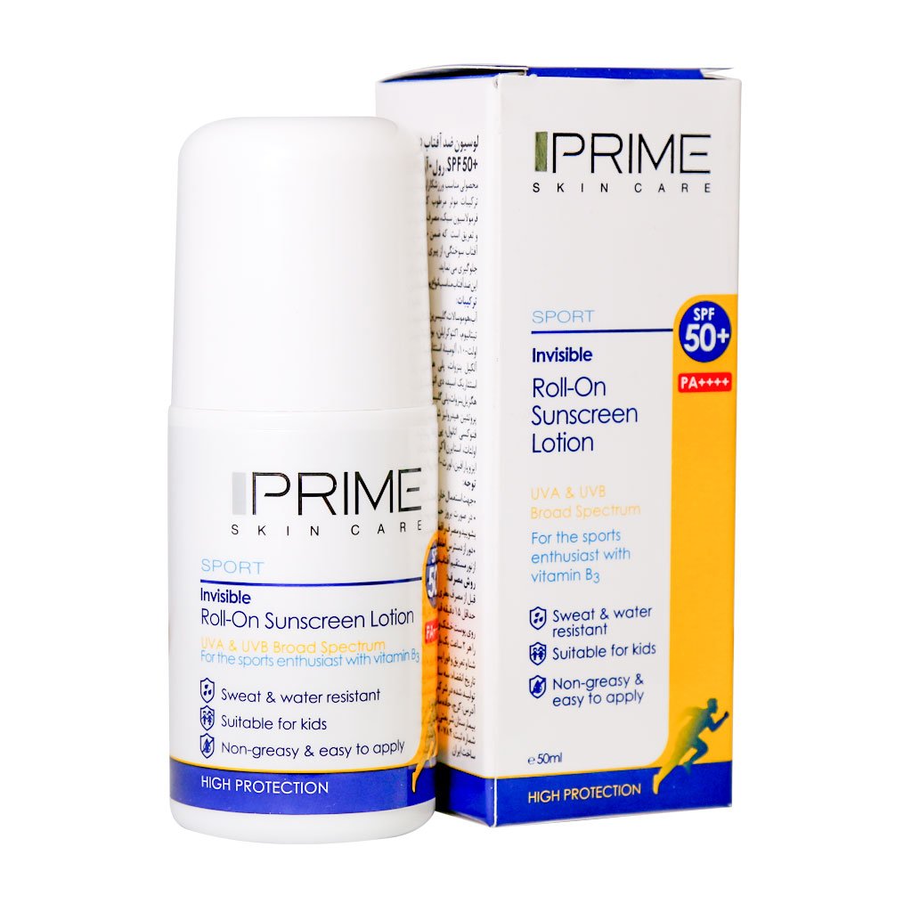 Prime   Lotion  sunscreen    spf50+     50ml-پريم لوسيون ضدآفتاب         ميل50