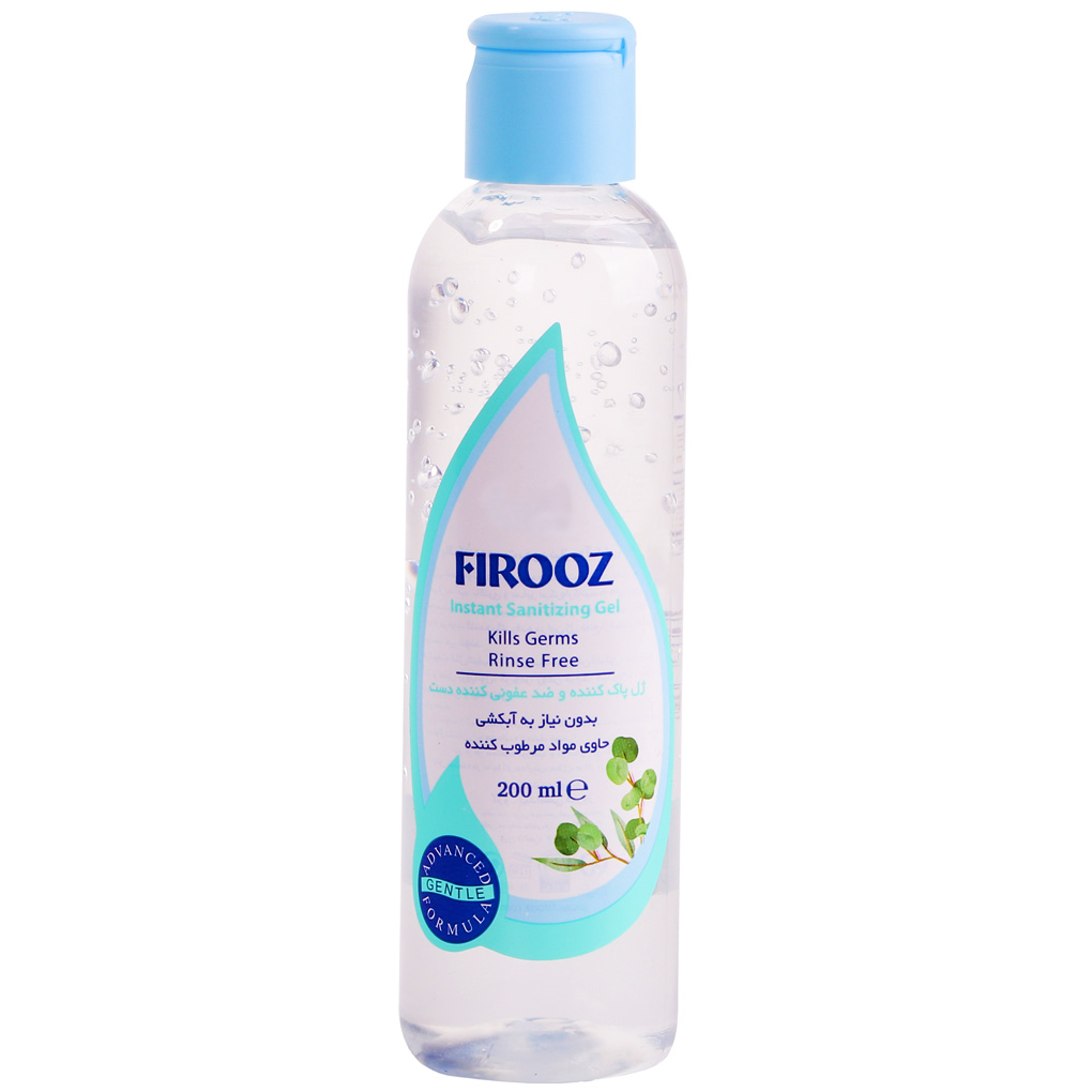 Firooz  hand  gel       200ml-فيروز  ژل ضدعفوني کننده دست