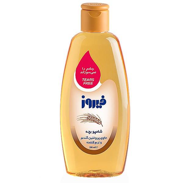 Firooz Baby Shampoo Weat Germ             200ml-فيروز شامپو بچه پروتئين گندم (جديد)   200ml