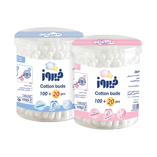 Firooz Cotton Buds                        NO.100-فيروز گوش پاک کن                          NO.100