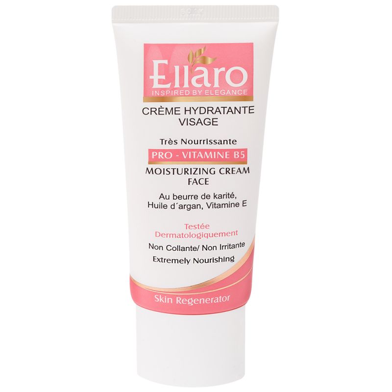 Ellaro Hydratante B5 Cream       Face     50ml-الارو کرم مرطوب کننده پروويتامين b5