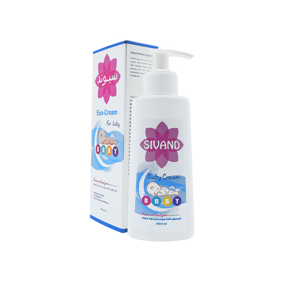 Sivand  Exo-cream for baby-سيوندکرم مرطوب کننده صورت و بدن