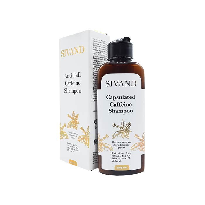 Sivand Shampoo Caffeine                    250ml-سيوند شامپو کافئين                         250ml
