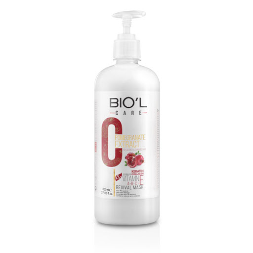 Biol Hair Mask Pomegranate Extract    800ml-بيول ماسک موي انار          ميل800