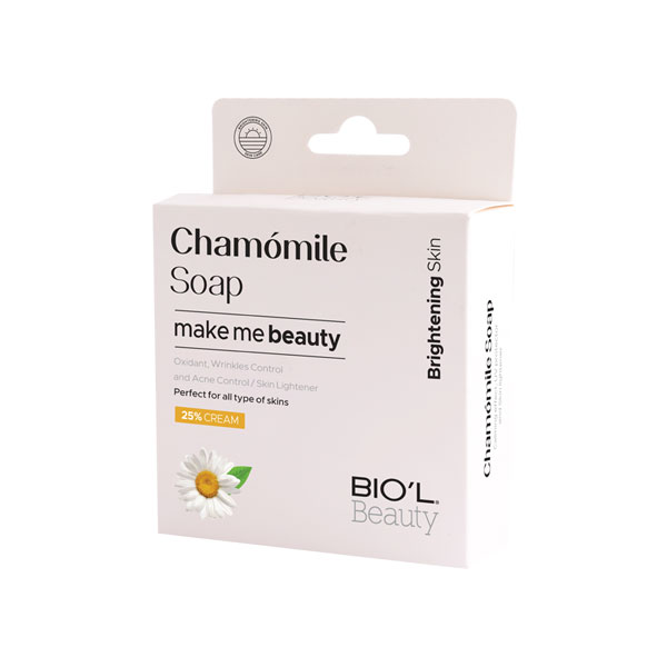 Biol chamomile   soap-بيول صابون آرايش پاک کن بابونه