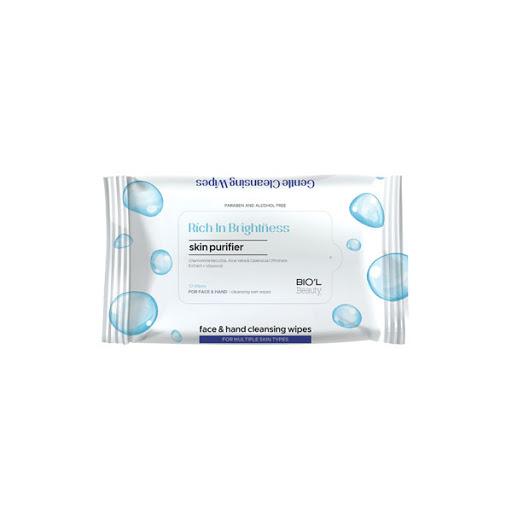 Biol face _ hand cleansing wipes-بيول دستمال مرطوب پاک کننده دست و صورت