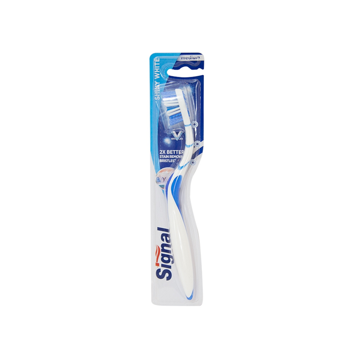 Signal Toothbrush SHINY WHITE-سيگنال مسواک شايني وايت