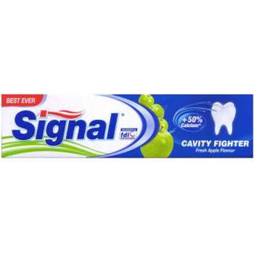 Signal Toothpaste Cavity Fresh Apple        50ml-سيگنال خمير دندان ضد پوسيدگي طعم سيب      50ml