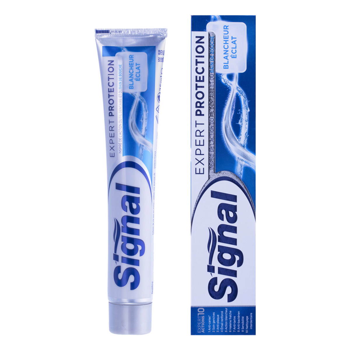 Signal Ultra Complete Protection White      75ml-سيگنال خمير دندان سفيد کننده و براق کننده   75ml