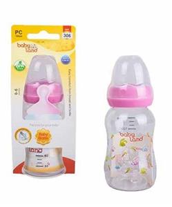 Baby Land Baby Bottle 80ml  306-بي بي لند شير خوري ارتودنسي کد 306