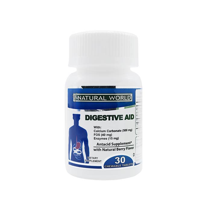 Digestive Aid  ***      Tablet  30 Natural World-دايجستيو ايد         قرص        عددي نچرال ورد30