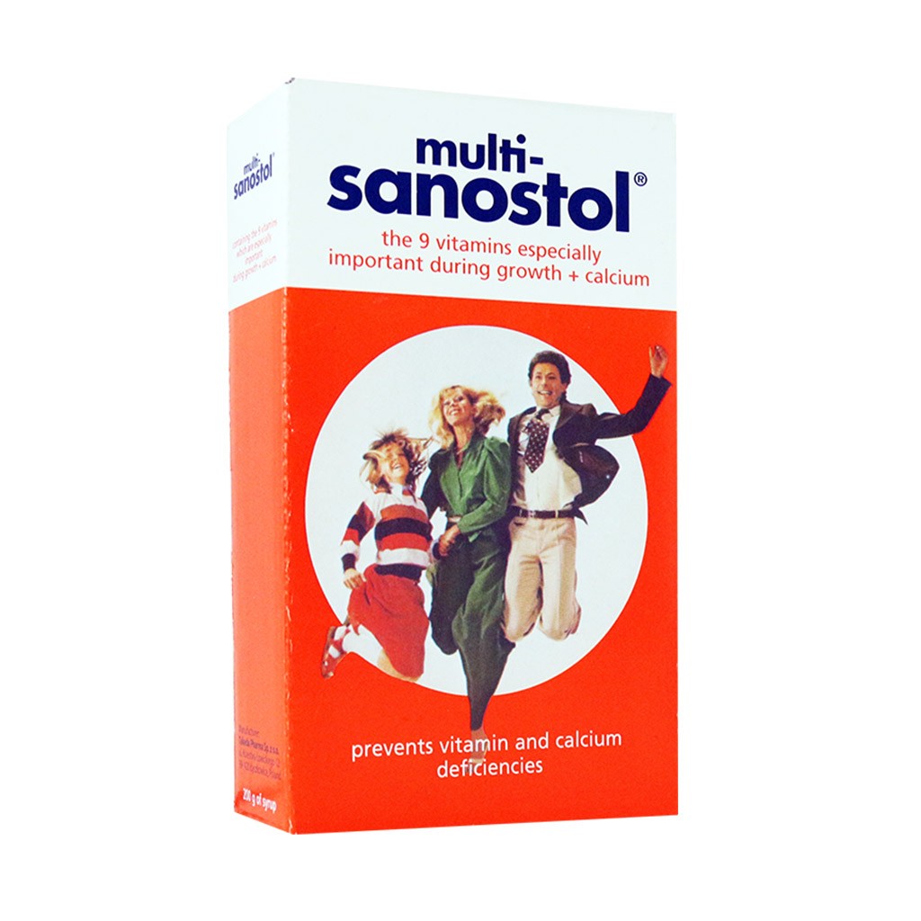 Sanostol      Syrup-مولتي سانستول        شربت