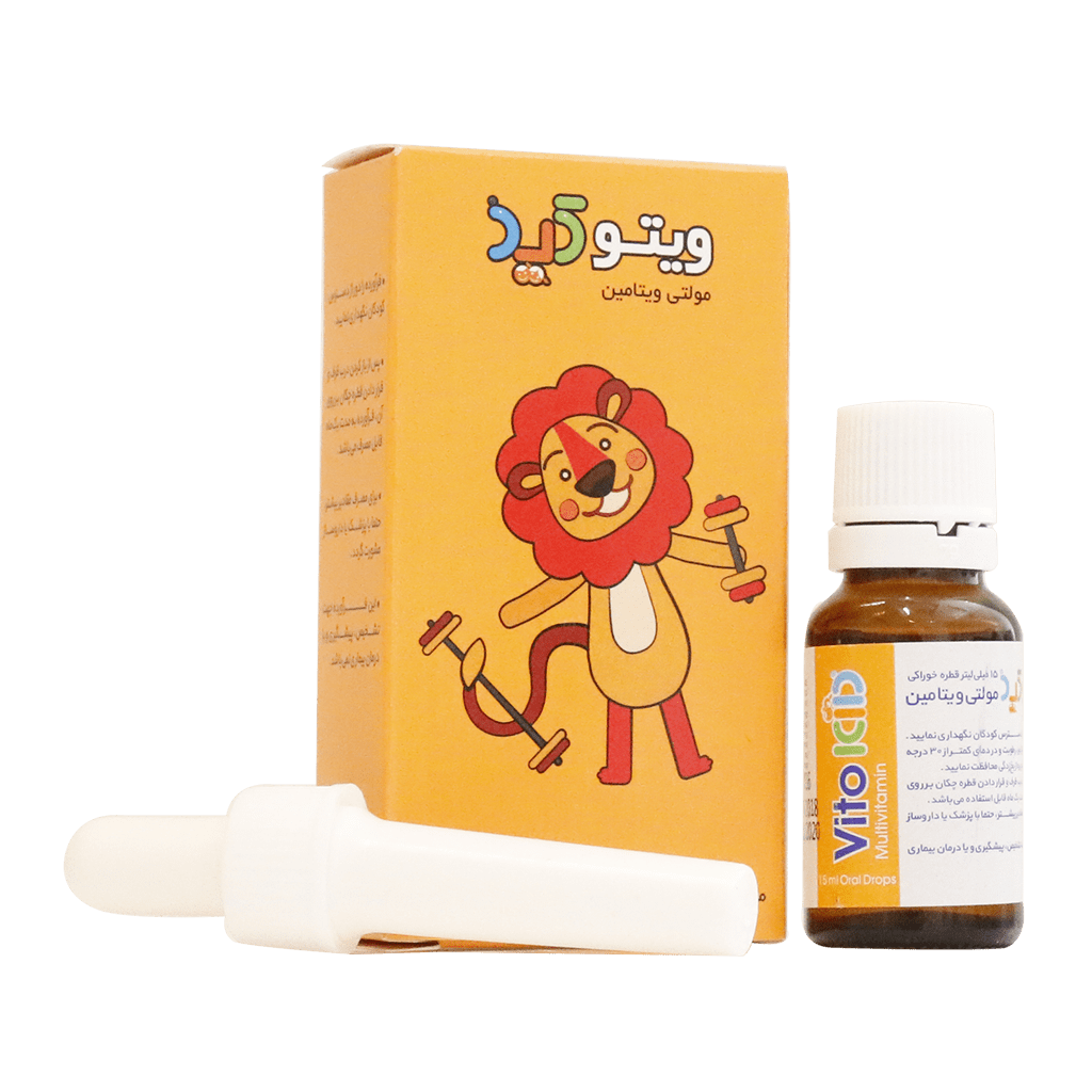 Vitokid     Multivitamin      Drop      15ml-مولتي ويتامين    الحاوي      قطره  ميل 15