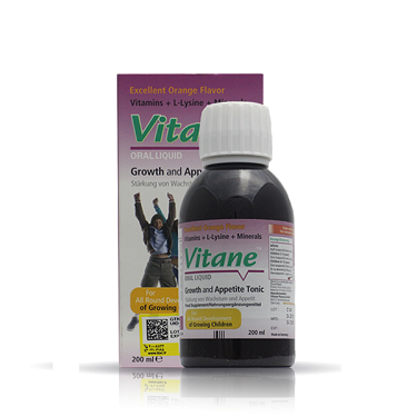 Vitane              Syrup   MV+Min+LyVitan-ويتان مولتي مينرال   شربت       -  ويتانLLysin