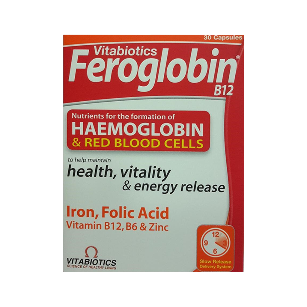 Feroglobin(B12)    ###       Capsul SR-فرگولوبين (ب )      کپسول SR12