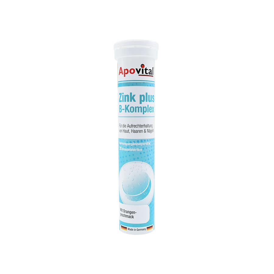 Apovital      Zinc plus+b complex     tab  eff-آپوويتال       زينک  ب کمپلکس   قرص جوشان+