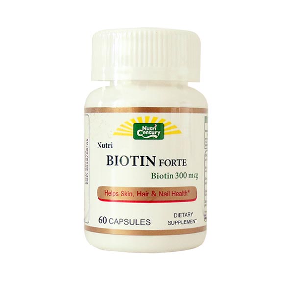 Biotin         Capsul    300mcg     jalinos-بيوتين فورت          کپسول       300mcg