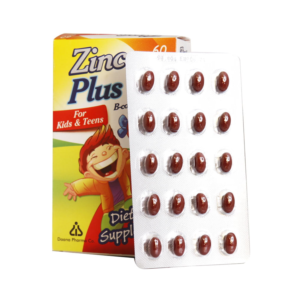Zinc plus     capsule     kids_ teens    dana-زينک پلاس       کپسول   کودکان
