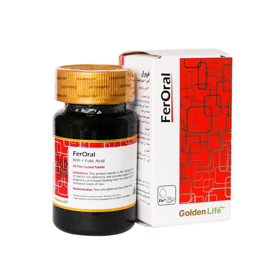 FerOral      tablet       golden life-فرولال           قرص