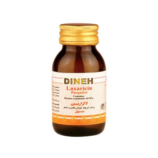 Dineh . Co           pure castor oil   40gr-شرکت دينه           روغن کرچک خوراکي    گرمي 40