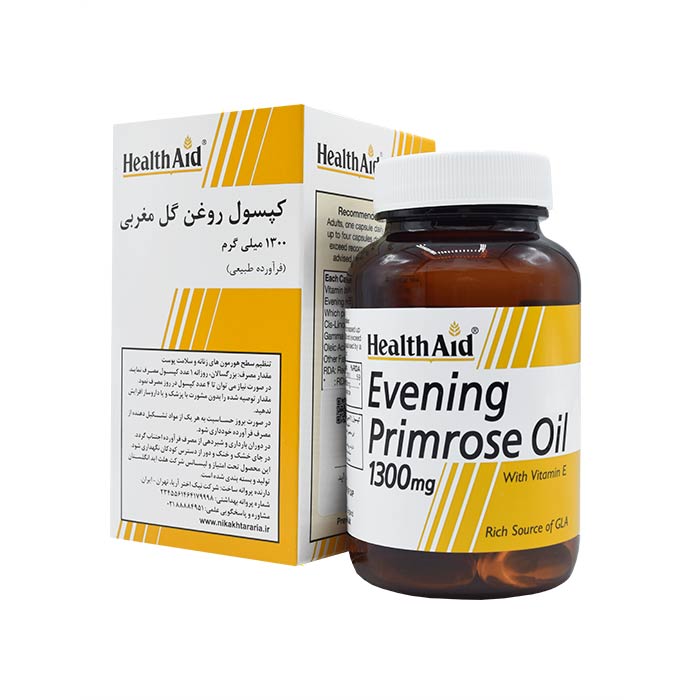 کپسول روغن گل مغربی هلث اید ۳۰ عدد