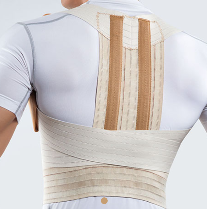 قوزبند آتل دار با کش منفذدار Elastic Clavicle Brace with Bar