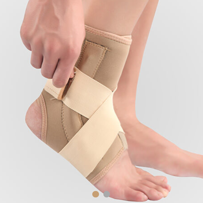 قوزک بند نئوپرنی آتل دار Neoprene Ankle Support with Spring